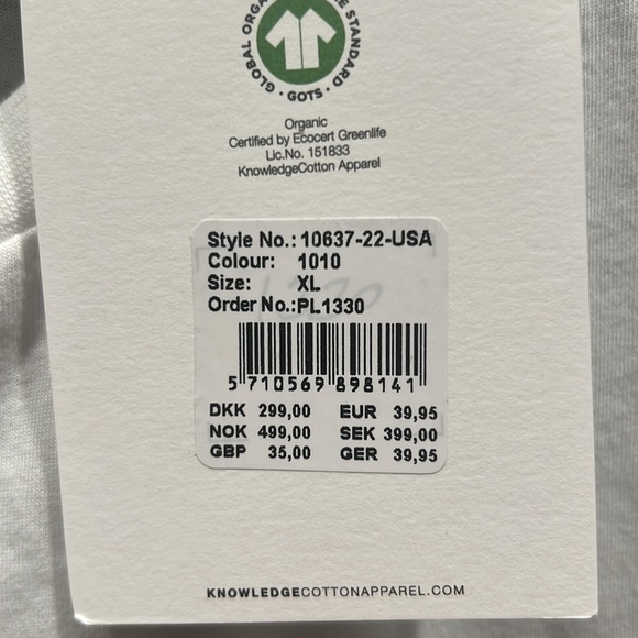 Knowledge Cotton Apparel T Shirt - Picture 3 of 3